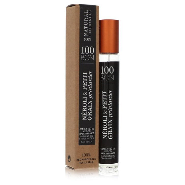 100 Bon Neroli & Petit Grain Printanier by 100 Bon Mini Concentree De Parfum (Unisex Refillable) .5 oz (Men)