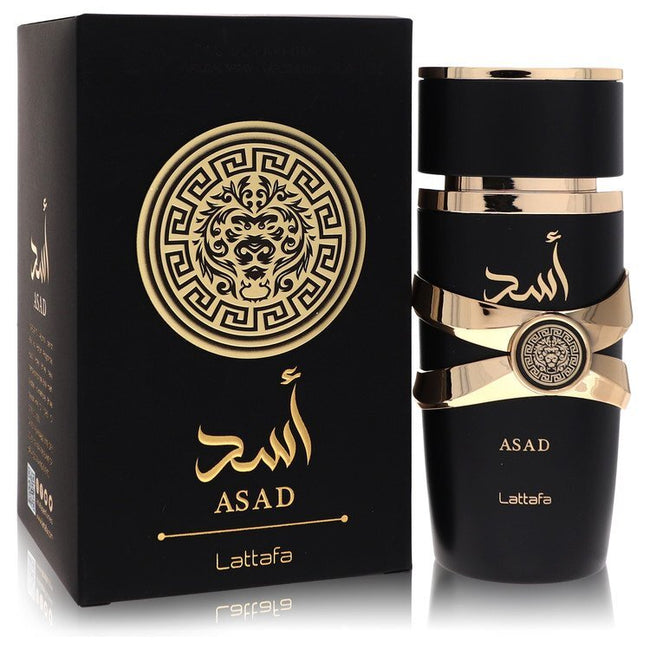Lattafa Asad by Lattafa Eau De Parfum Spray (Unisex) 3.4 oz (Women)