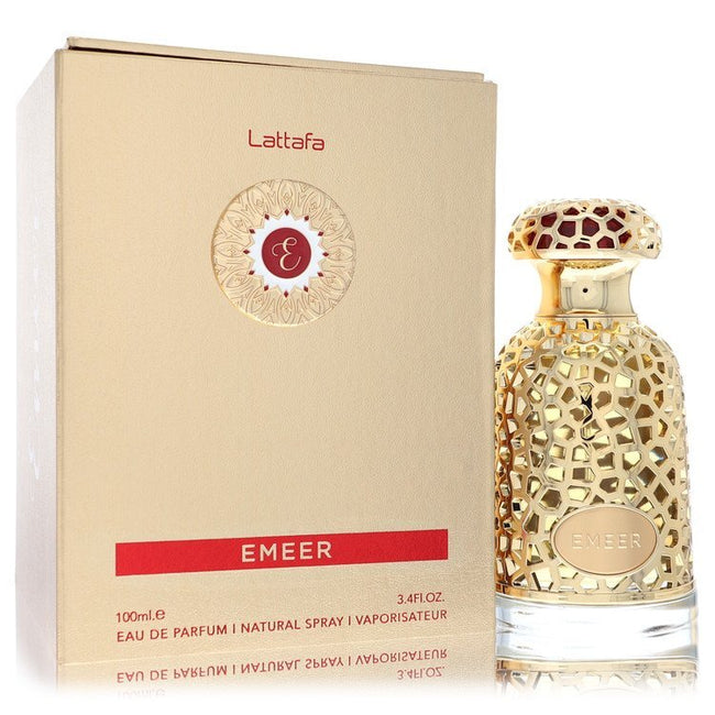 Lattafa Emeer by Lattafa Eau De Parfum Spray (Unisex) 3.4 oz (Men)
