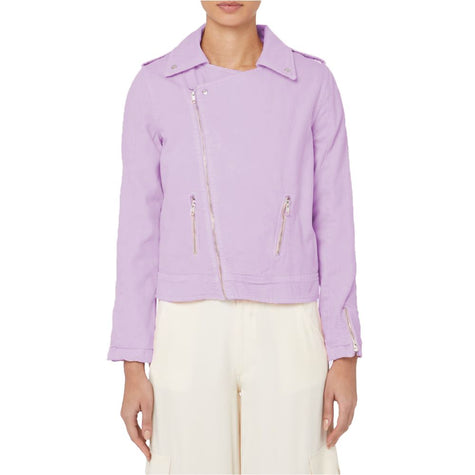 Hinnominate Purple Cotton Jackets & Coat