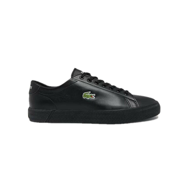 LACOSTE 7-40CMA005002H GRIPSHOT 0120 MN'S (Medium) Black/Black Leather Lifestyle Shoes - GENUINE AUTHENTIC BRAND LLC  