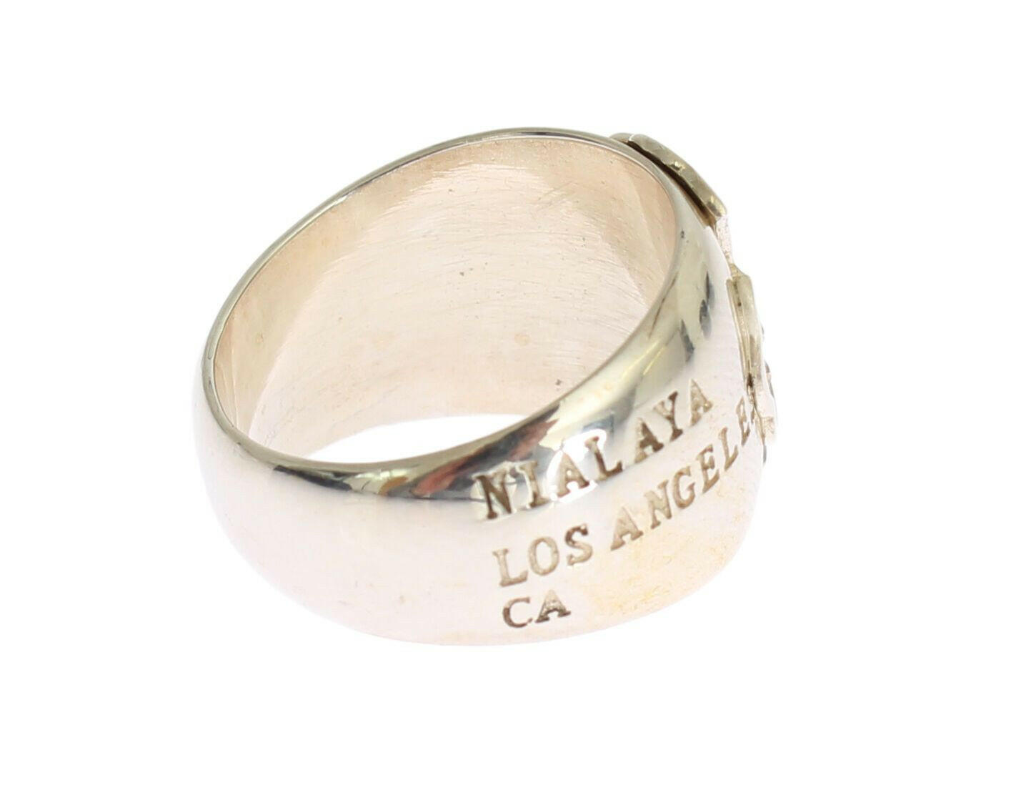 Nialaya Silver Cross Womens 925 Sterling Ring - GENUINE AUTHENTIC BRAND LLC  