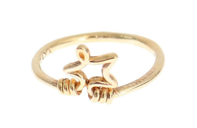Nialaya Gold 925 Silver Authentic Star Ring - GENUINE AUTHENTIC BRAND LLC  