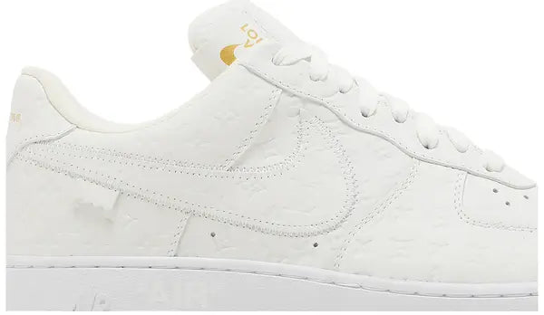 Louis Vuitton x Air Force 1 Low 'Triple White' Sneakers for Unisex