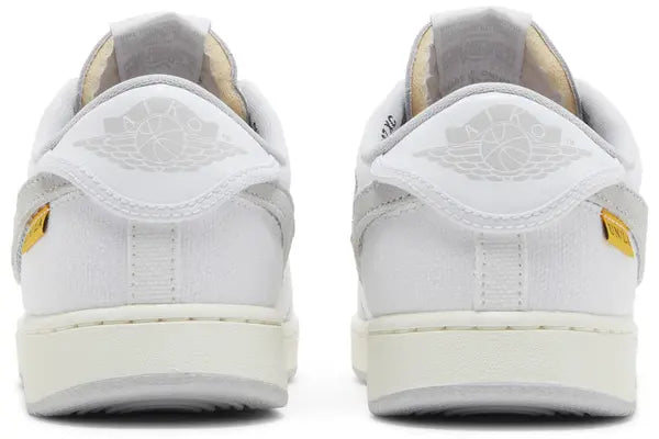Union LA x Air Jordan 1 KO Low 'White Neutral Grey' Sneakers for Unisex