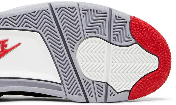 Air Jordan 4 Retro ‘Bred Reimagined’ 2024 Black & Fire Red Heritage Edition