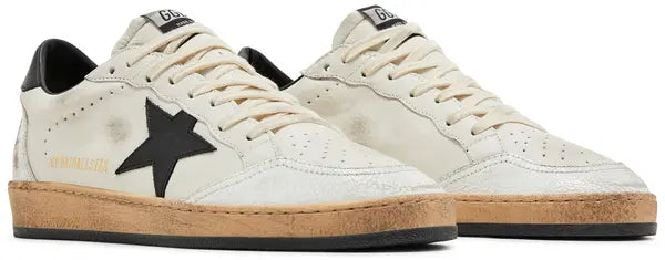Golden Goose Ball Star 'White Black'