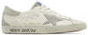 Golden Goose Superstar 'White Grey' Distressed Leather Sneaker