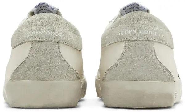 Golden Goose Superstar 'White Grey' Distressed Leather Sneaker