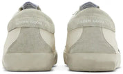 Golden Goose Superstar 'White Grey' Distressed Leather Sneaker