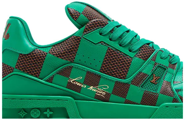Louis Vuitton Trainer 'Damier Pop - Green' 2024