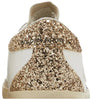 Golden Goose Wmns Superstar 'Optic White Seedpearl Glitter' Leather Sneaker