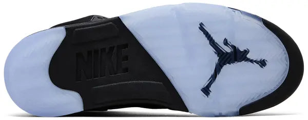 Air Jordan 5 Retro OG 'Black Metallic Reimagined' Sneakers for Men