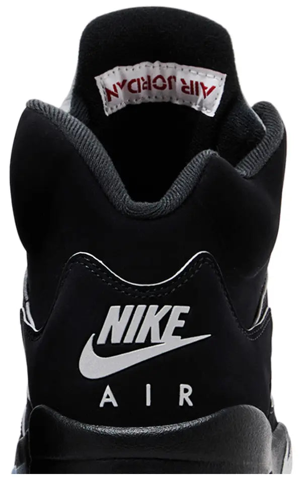 Air Jordan 5 Retro OG 'Black Metallic Reimagined' Sneakers for Men