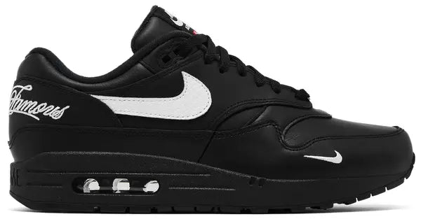 Supreme x Air Max 1 '87 SP 'Black White' Sneakers for Men