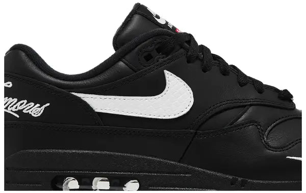 Supreme x Air Max 1 '87 SP 'Black White' Sneakers for Men