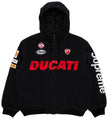 Supreme x Ducati Hooded Racing Jacket 'Black' 2024 Outerwear for Unisex