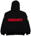 Supreme x Ducati Hooded Racing Jacket 'Black' 2024 Outerwear for Unisex
