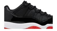 Air Jordan 11 Retro Low 'Bred' 2025 Sneakers for Unisex