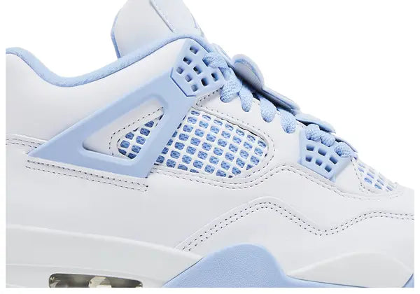 Wmns Air Jordan 4 Retro ‘Forget Me Not’ 2025 White & Aluminum Pastel Floral Edition