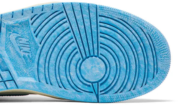 Air Jordan 1 Retro High OG ‘UNC Reimagined’ 2025 Dark Powder Blue Distressed Leather Edition