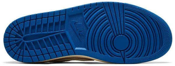 Fragment Design x Travis Scott x Air Jordan 1 Retro Low OG SP 'Sail Military Blue'