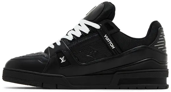 Louis Vuitton Trainer 'Embossed Monogram - Black' 2023