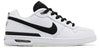 Nike Zoom Air Paul Rodriguez 1 'White Black' 2025 skate shoe in white leather with black Swoosh and visible Zoom Air unit.