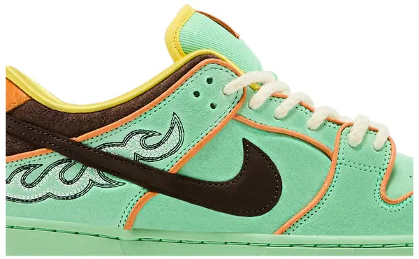 Nike Dunk Low SB ‘Rodeo’ 2025 Tourmaline Green Suede Western-Inspired Edition