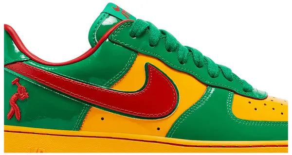 Lil Yachty x Air Force 1 Low 'Concrete Boys – Lucky Green' 2025 Patent Leather Edition