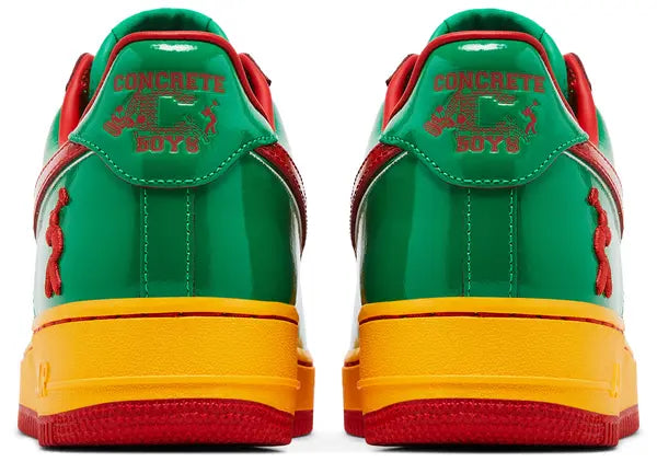 Lil Yachty x Air Force 1 Low 'Concrete Boys – Lucky Green' 2025 Patent Leather Edition