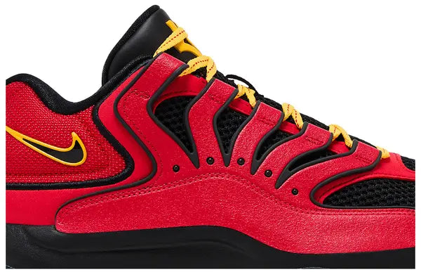 Nike KD 18 ‘Air Bakin’ 2025 Fire Red & Black Zoom Air Basketball Shoes