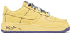 Kobe Bryant x Nike Air Force 1 Low Protro 'Mamba Mentality' 2025 in soft yellow leather with purple accents, number 8 heel embroidery, and ReactX insole.

