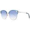 Police – Schicke Sonnenbrille mit Schmetterlings-Design und Farbverlauf in Blau