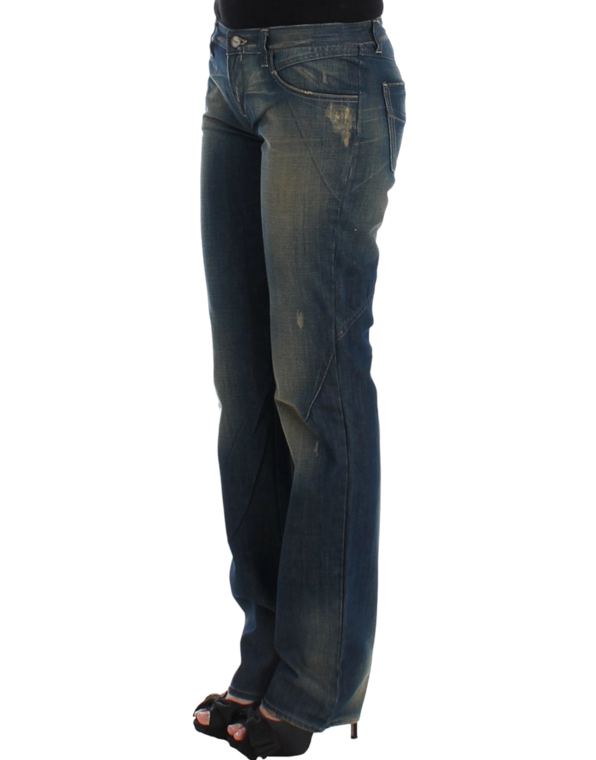 Costume National - Schicke Jeans mit geradem Bein in Blau