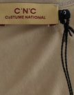 Costume National – Schickes Tunika-Oberteil mit V-Ausschnitt und Motivdruck