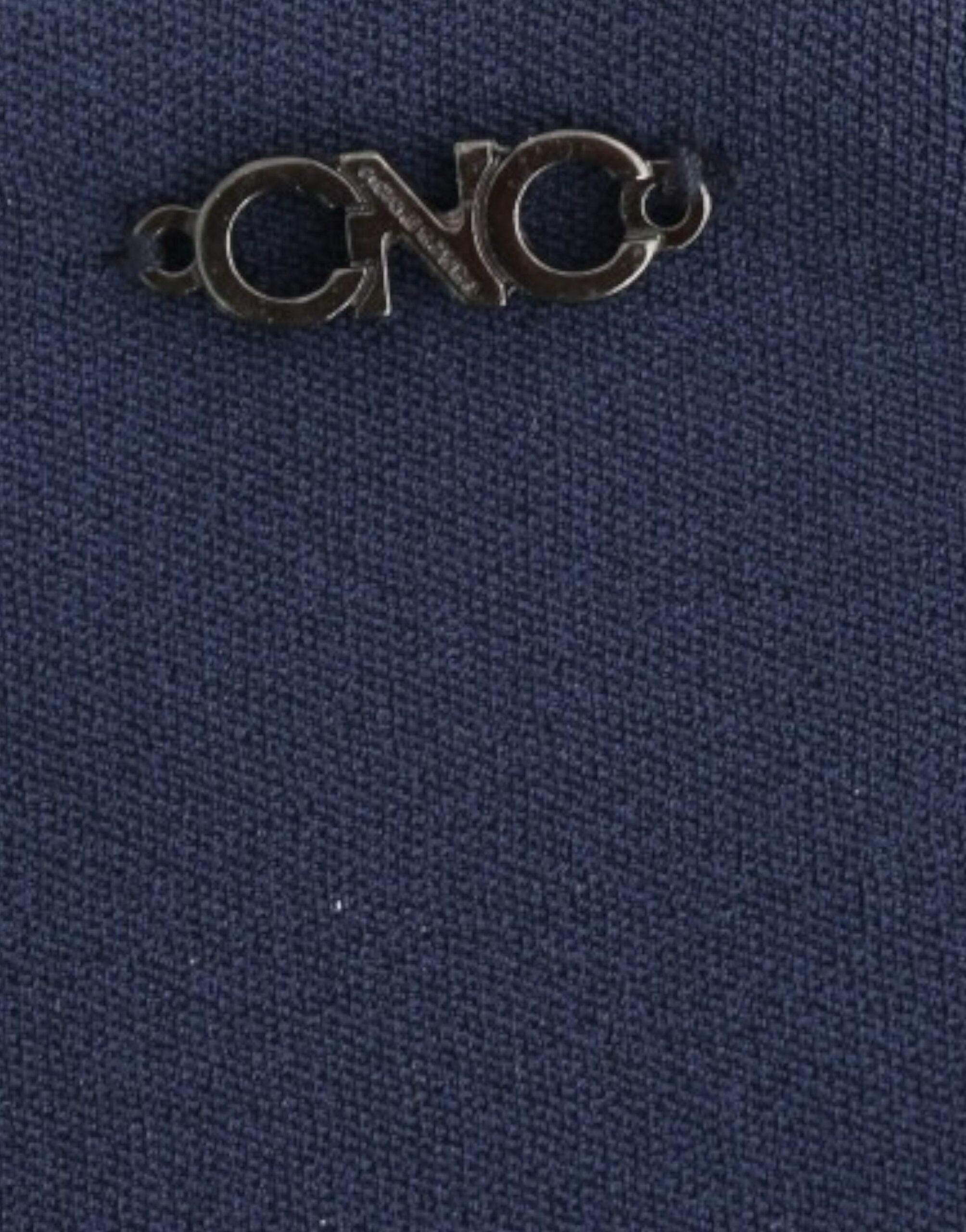 Costume National – Schicker blauer Minirock mit seitlichem Reißverschluss