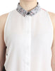 Costume National Asymmetric Hem Button-Up Shirt Dress