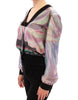 Sergei Grinko Multicolor Silk Blouse Jacket