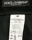 Dolce & Gabbana Elegante schwarze Designer-Shorts