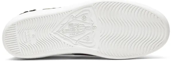 Gucci Women's Ace Embroidered Floral White Leather Sneaker