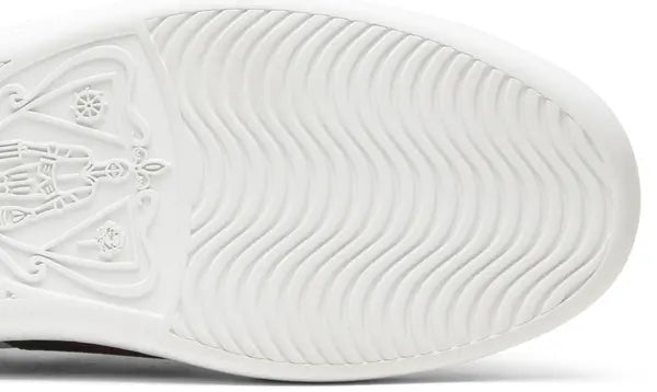 Gucci Wmns Ace Embroidered 'Floral' White Leather Sneaker with Floral Motif