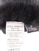 Dolce & Gabbana Guantes de codo de piel de cordero de piel de castor negro
