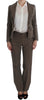 BENCIVENGA Beige Wool-Cotton Suit Set Chic Elegance