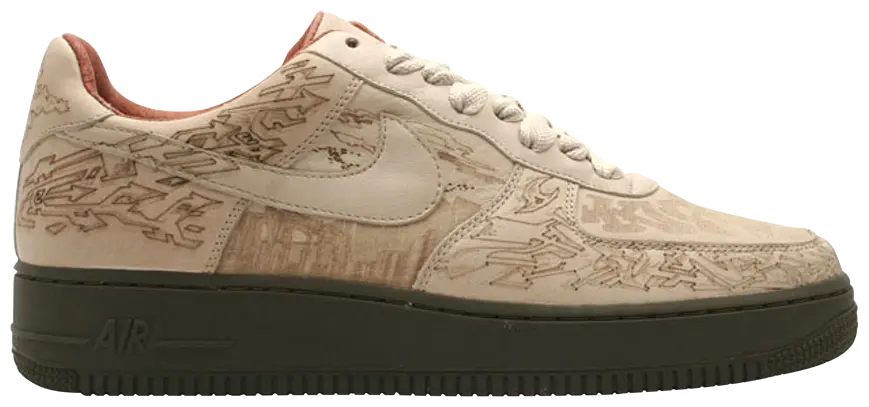 Nike Air Force 1 Premium 'Laser' – Net/British Tan Sneakers for Unisex