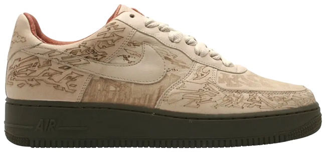 Nike Air Force 1 Premium 'Laser' – Net/British Tan Sneakers for Unisex