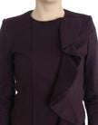 GF Ferre Eleganter Blazer aus lila Baumwollmischung