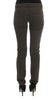 Costume National Chic Slim Fit Green Cotton Jeans