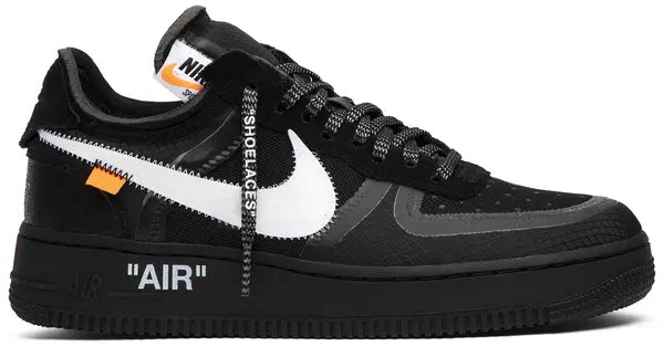 Off-White x Air Force 1 Low 'Black' 2018 Sneakers for Men