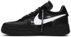 Off-White x Air Force 1 Low 'Black' 2018 Sneakers for Men